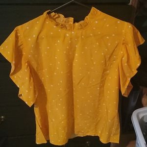 Polka dot blouse